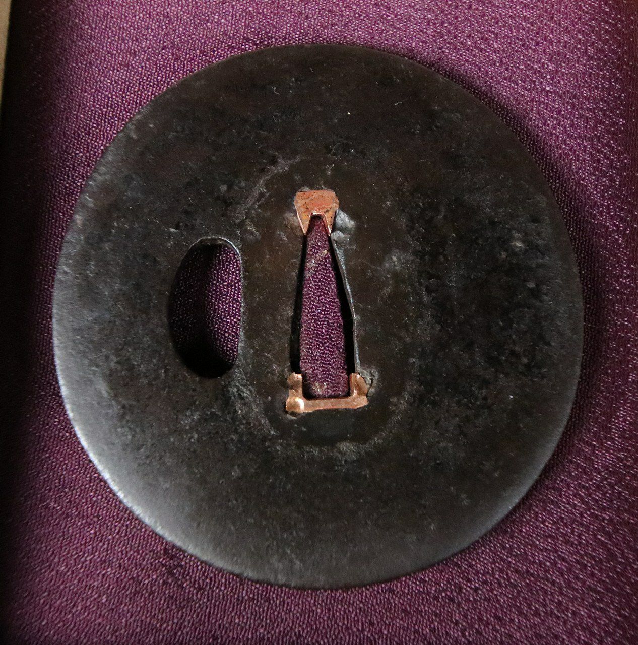 鐔】鉄地丸鐔 | 武修堂